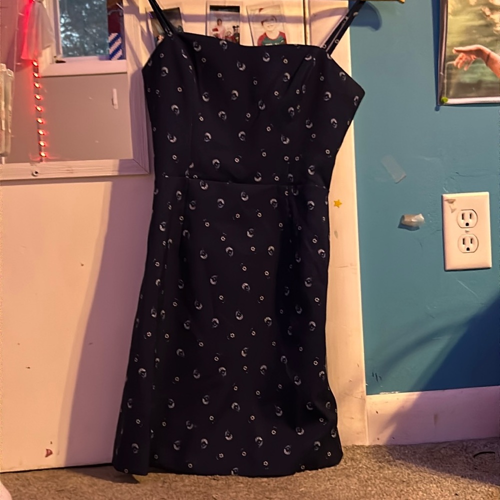 Navy blue dress